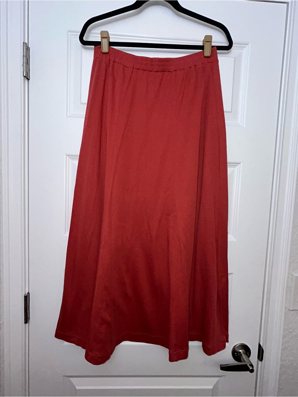 Peruvian Connection 100% Pima Cotton Pull On Maxi Skirt